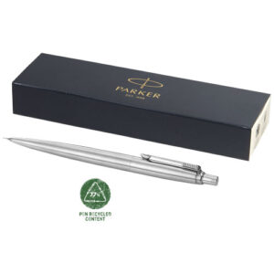Parker Jotter Druckbleistift mit integriertem Radiergummi (schwarze Mine) - stahl