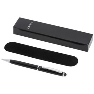 Lento Stylus Kugelschreiber (schwarze Mine) - schwarz
