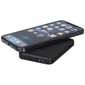 Loop 5000 mAh Powerbank aus recyceltem Kunststoff - schwarz