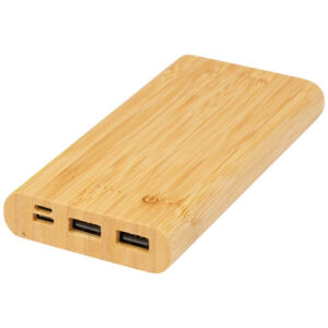 Tulda 10.000 mAh Powerbank aus Bambus - Natürlich