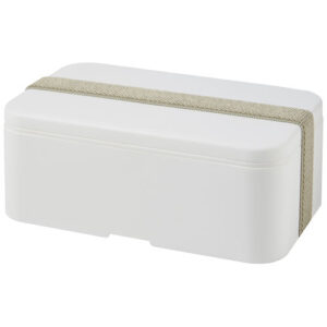 MIYO Lunchbox - weiss / kieselgrau