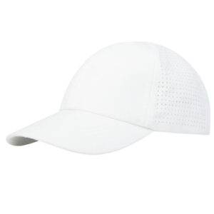 Mica GRS recycelte Cool Fit Kappe mit sechs Segmenten - weiss