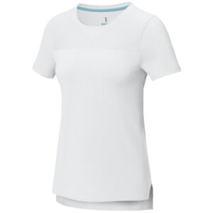 Borax Cool Fit T-Shirt aus recyceltem  GRS Material für Damen - weiss, 2XL