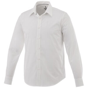 Hamell langärmliges Hemd - weiss, 3XL