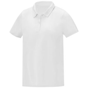 Deimos Poloshirt cool fit mit Kurzärmeln für Damen - weiss, 4XL