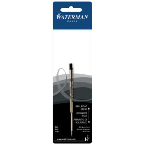 Waterman Kugelschreiber-Mine (schwarze Mine) - silber / schwarz