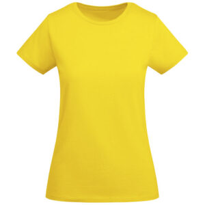 Breda T-Shirt aus Bio-Baumwolle für Damen - gelb, 3XL