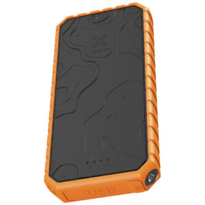 Xtorm XR202 Xtreme 35 W 20.000 mAh QC3.0 wasserdichte, robuste Powerbank mit Taschenlampe - schwarz / orange