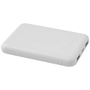 Asama 5000 mAh Typ-C Powerbank aus recyceltem Kunststoff - weiss