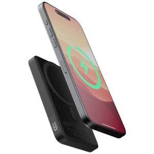 Xtorm FS5W051 5000 mAh magnetische kabellose Powerbank - schwarz