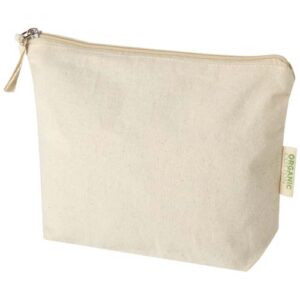 Orissa 180 g/m² Kosmetiktasche aus Bio-Baumwolle 1L - Natürlich