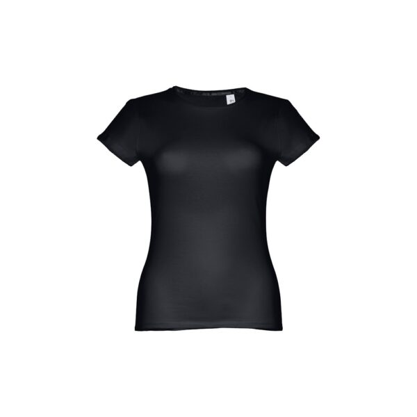 THC SOFIA. Tailliertes Damen-T-Shirt - schwarz, XXL