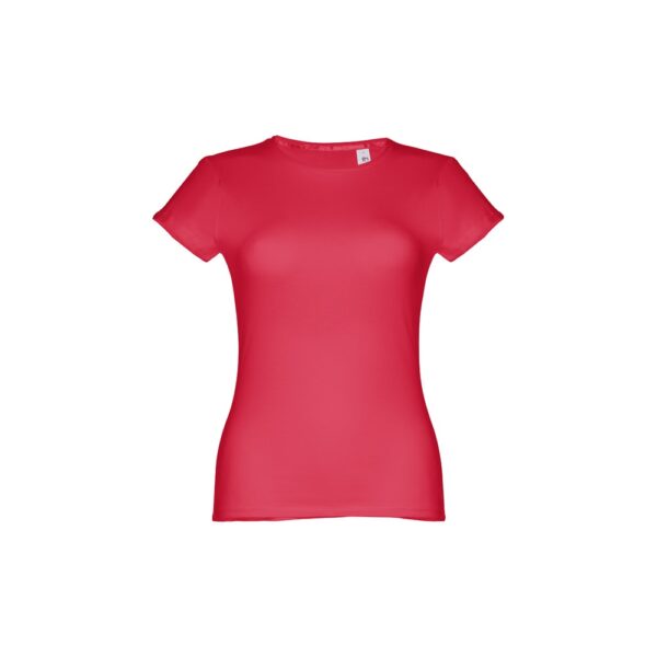THC SOFIA. Tailliertes Damen-T-Shirt - rot, XXL
