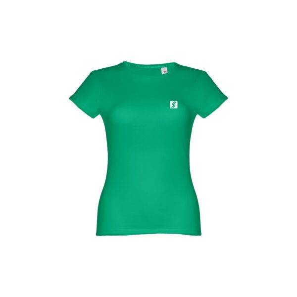 THC SOFIA. Tailliertes Damen-T-Shirt - grün, XXL