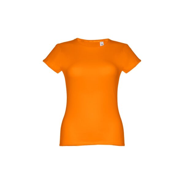 THC SOFIA. Tailliertes Damen-T-Shirt - orange, XXL
