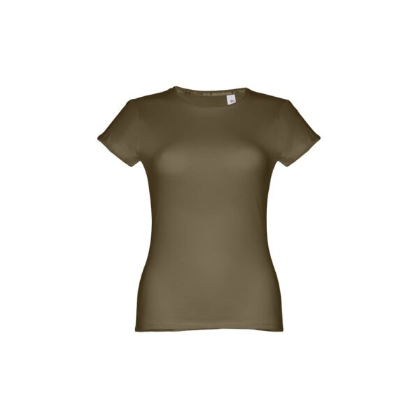 THC SOFIA. Tailliertes Damen-T-Shirt - khaki, XXL