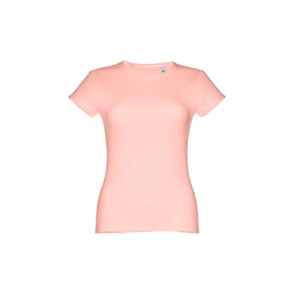 THC SOFIA. Tailliertes Damen-T-Shirt - Lachs, XXL