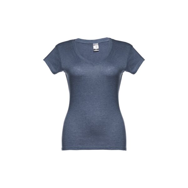 THC ATHENS WOMEN. Damen T-shirt - Blau melliert, XXL