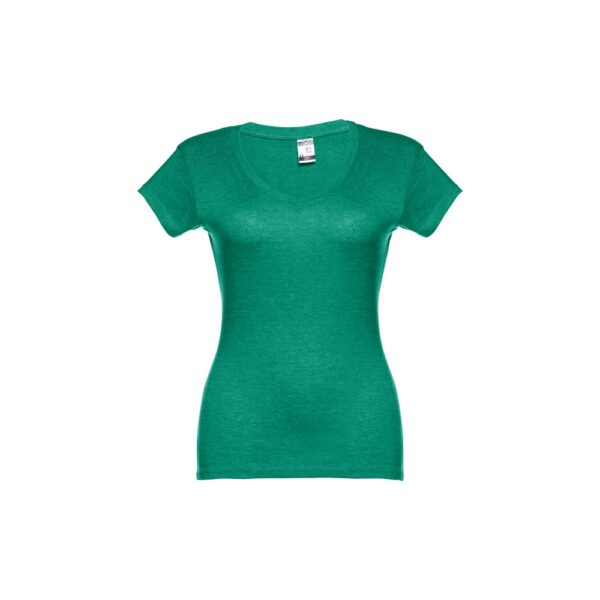 THC ATHENS WOMEN. Damen T-shirt - Grün melliert, XXL