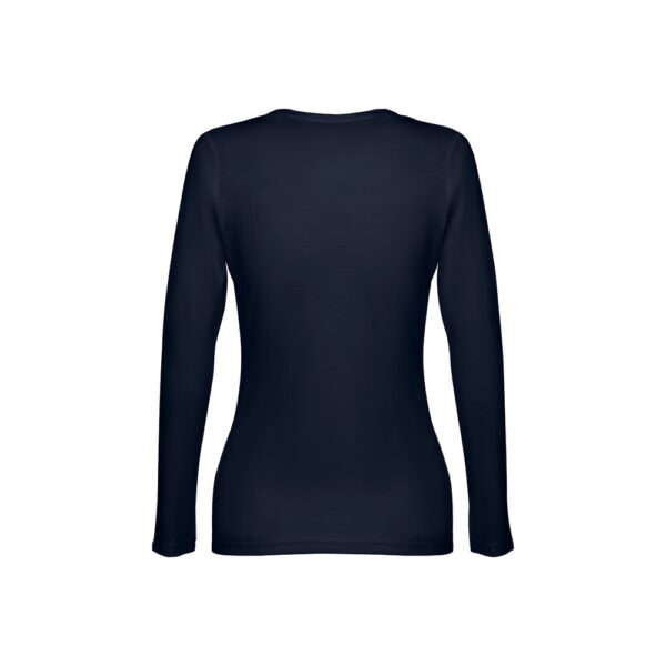 THC BUCHAREST WOMEN. Langärmeliges tailliertes T-Shirt für Frauen aus Baumwolle