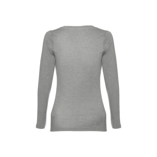THC BUCHAREST WOMEN. Langärmeliges tailliertes T-Shirt für Frauen aus Baumwolle