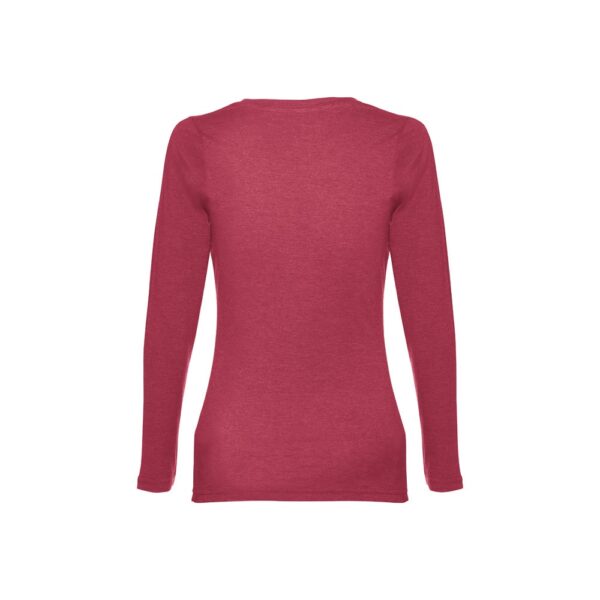 THC BUCHAREST WOMEN. Langärmeliges tailliertes T-Shirt für Frauen aus Baumwolle