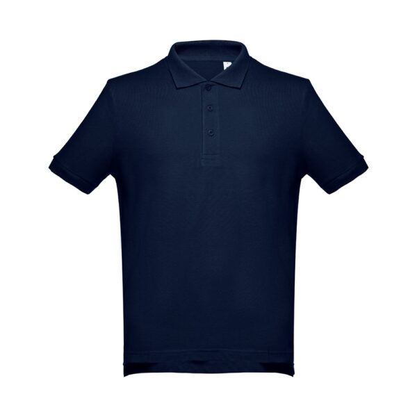 THC ADAM. Kurzarm-Poloshirt aus Baumwolle für Herren - blau, XXL