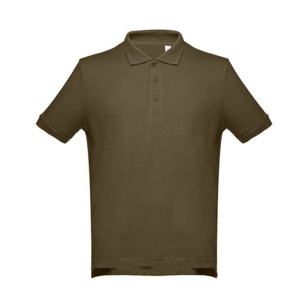 THC ADAM. Kurzarm-Poloshirt aus Baumwolle für Herren - khaki, XXL