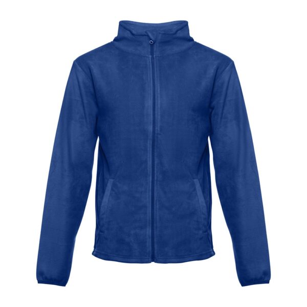 THC HELSINKI. Herren-Fleecejacke aus Polyester - Königsblau, XXL