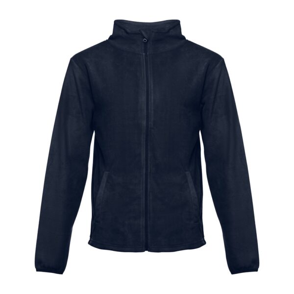 THC HELSINKI. Herren-Fleecejacke aus Polyester - dunkelblau, XXL