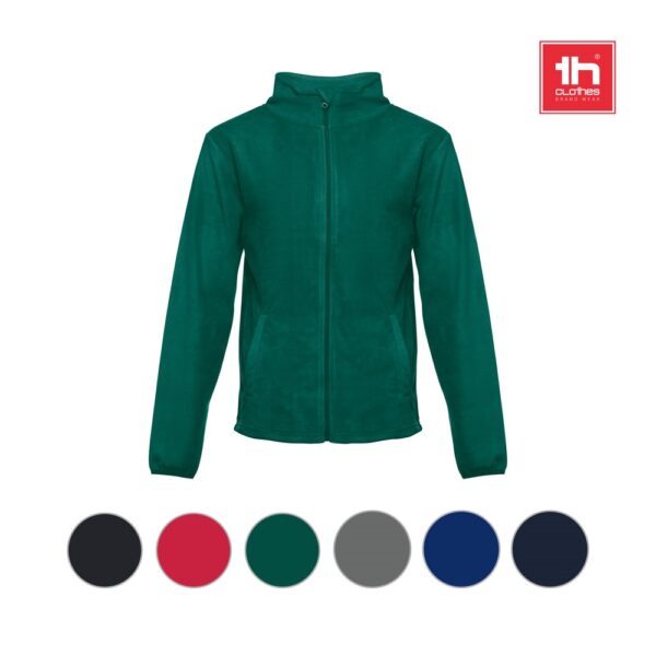THC HELSINKI. Herren-Fleecejacke aus Polyester