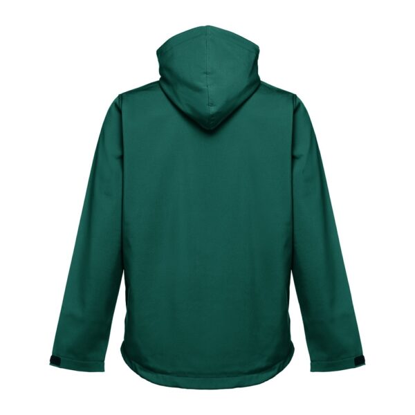 THC ZAGREB. Herren-Softshell-Jacke aus Polyester und Elastan