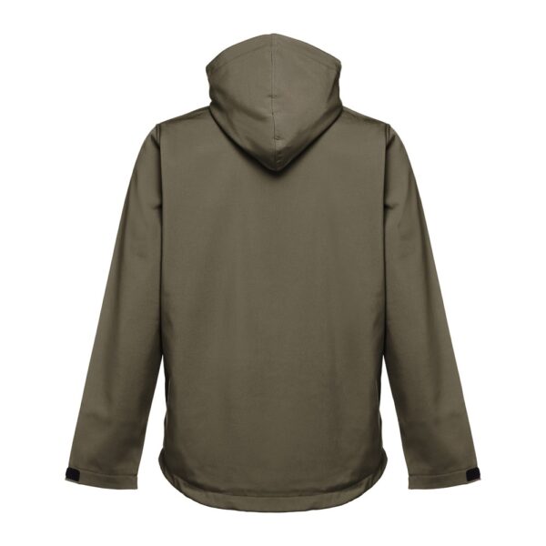 THC ZAGREB. Herren-Softshell-Jacke aus Polyester und Elastan