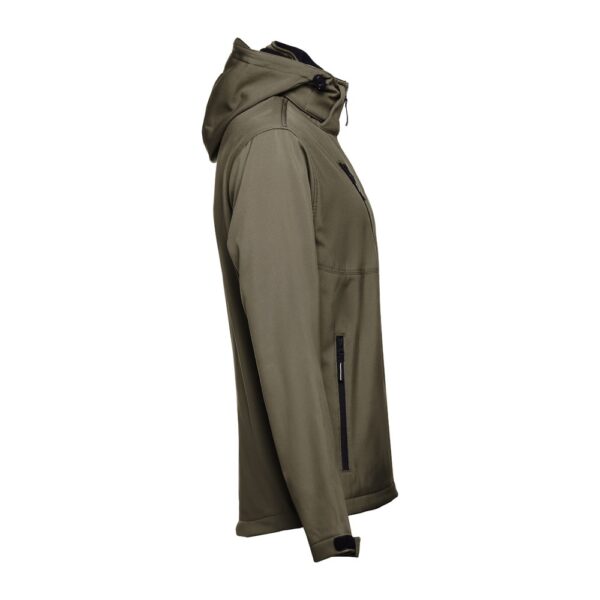 THC ZAGREB. Herren-Softshell-Jacke aus Polyester und Elastan