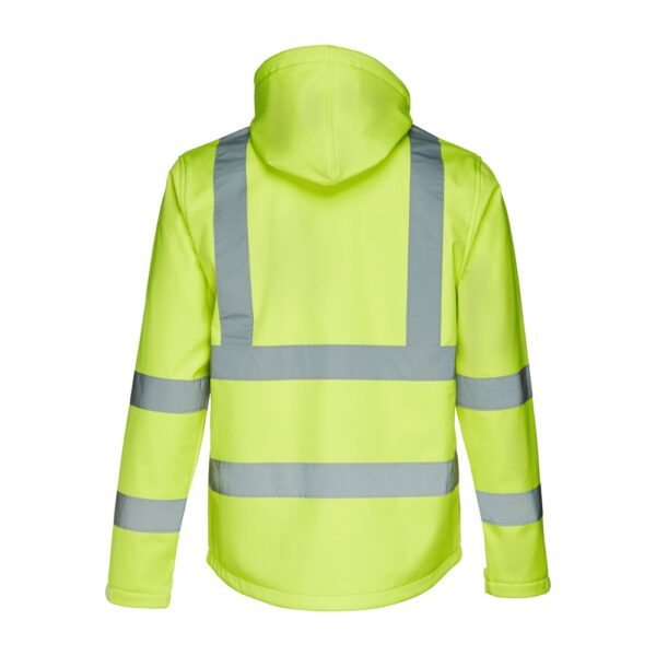 THC ZAGREB WORK. Softshell-Jacke mit hoher Sichtbarkeit (Unisex)