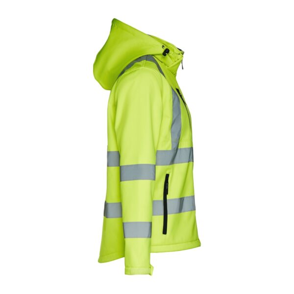 THC ZAGREB WORK. Softshell-Jacke mit hoher Sichtbarkeit (Unisex)