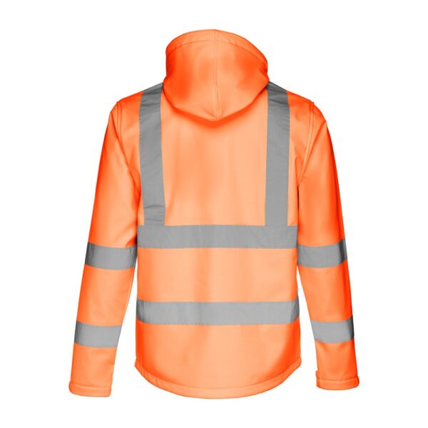 THC ZAGREB WORK. Softshell-Jacke mit hoher Sichtbarkeit (Unisex)