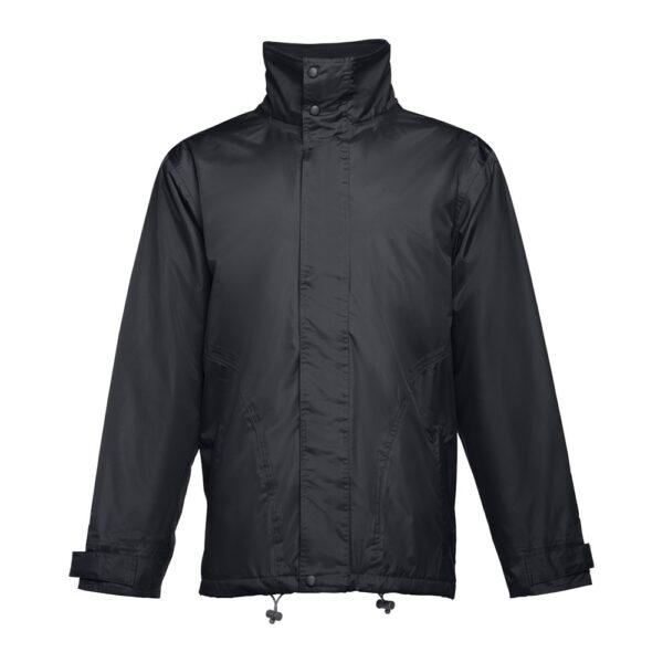 THC LIUBLIANA. Gepolsterter Unisex-Parka - schwarz, XXL