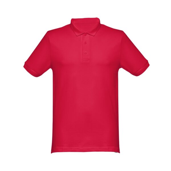 THC MONACO. Herren Poloshirt - rot, XXL