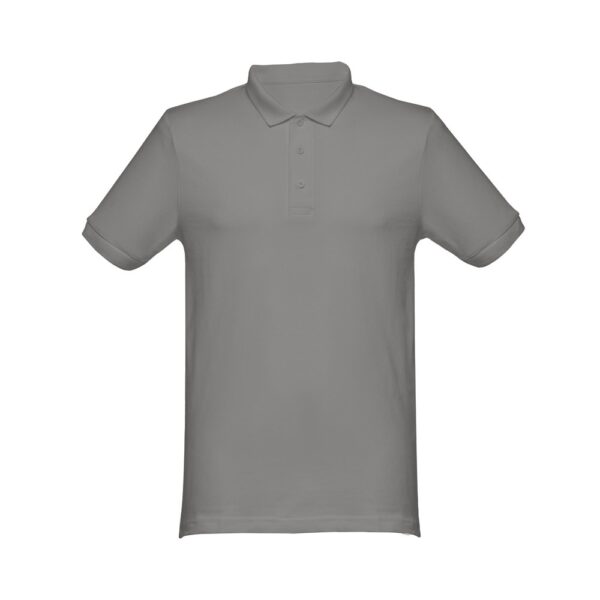 THC MONACO. Herren Poloshirt - grau, XXL