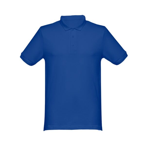 THC MONACO. Herren Poloshirt - Königsblau, XXL