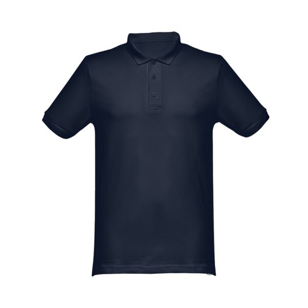 THC MONACO. Herren Poloshirt - dunkelblau, XXL