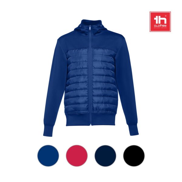 THC SKOPJE. Herren-Kapuzenjacke aus 300T-Taft