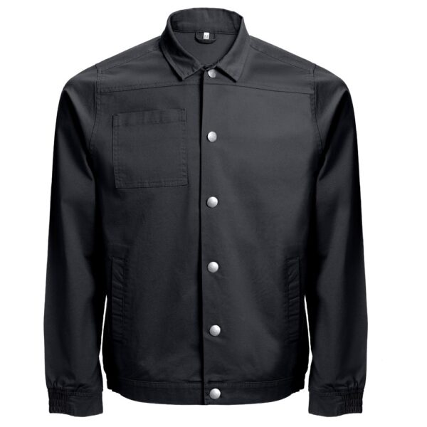 THC BRATISLAVA. Unisex-Jacke aus Baumwolle und Elastan - schwarz, XXL