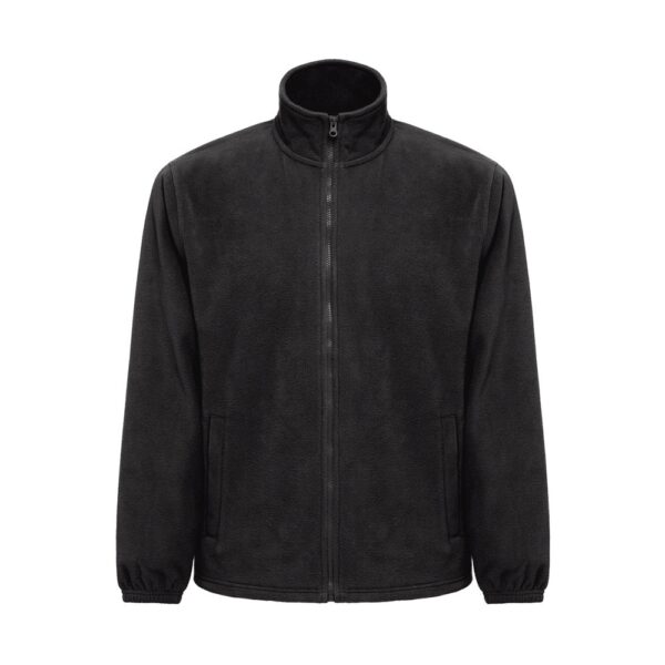 THC GAMA. Herren Polarjacke HD aus Polyester - schwarz, XXL
