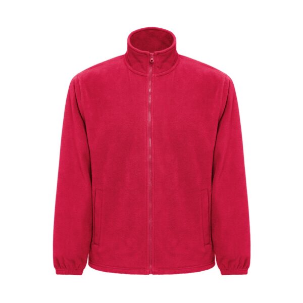 THC GAMA. Herren Polarjacke HD aus Polyester - rot, XXL