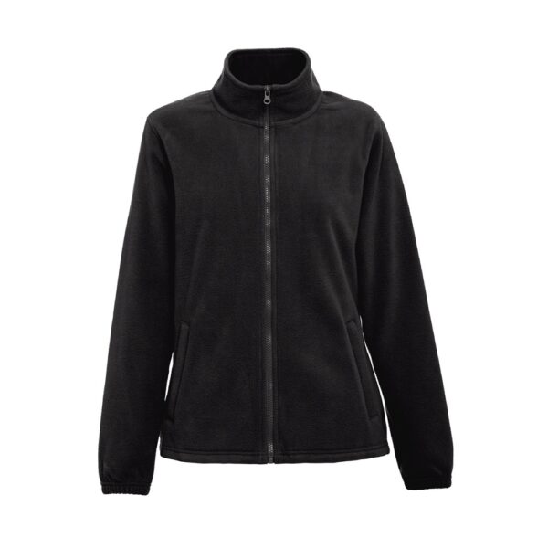 THC GAMA WOMEN. Damen Polarjacke HD aus Polyester - schwarz, XXL