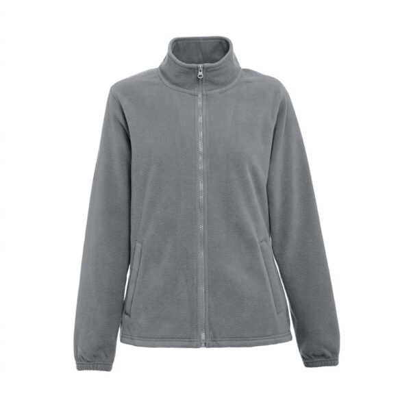 THC GAMA WOMEN. Damen Polarjacke HD aus Polyester - grau, XXL