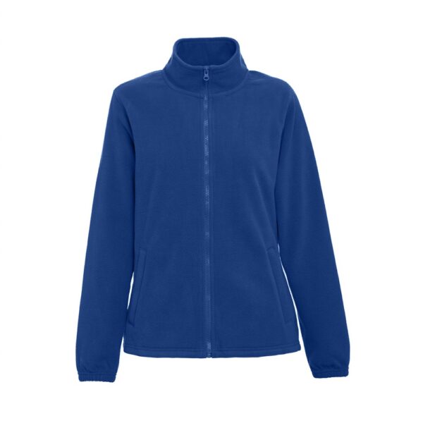 THC GAMA WOMEN. Damen Polarjacke HD aus Polyester - Königsblau, XXL