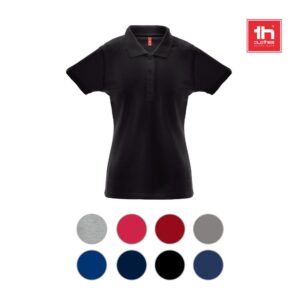 THC BERLIN WOMEN. Damen Poloshirt - dunkelgrün, XXL